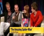 EW&#39;s Interview: Andrew Garfield and Emma Stone