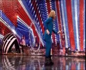 Britain&#39;s Got Talent show bosses deemed her moves as &#92;