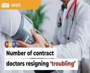 Senator Dr RA Lingeswaran calls for a study to find out the actual reasons the doctors left.&#60;br/&#62;&#60;br/&#62;&#60;br/&#62;Read More: &#60;br/&#62;https://www.freemalaysiatoday.com/category/nation/2024/03/20/3000-contract-doctors-quit-civil-service-in-past-3-years-says-ministry/&#60;br/&#62;&#60;br/&#62;Laporan Lanjut: &#60;br/&#62;https://www.freemalaysiatoday.com/category/bahasa/tempatan/2024/03/20/3000-doktor-kontrak-letak-jawatan-sejak-3-tahun-lalu-kata-kkm/&#60;br/&#62;&#60;br/&#62;&#60;br/&#62;Free Malaysia Today is an independent, bi-lingual news portal with a focus on Malaysian current affairs.&#60;br/&#62;&#60;br/&#62;Subscribe to our channel - http://bit.ly/2Qo08ry&#60;br/&#62;------------------------------------------------------------------------------------------------------------------------------------------------------&#60;br/&#62;Check us out at https://www.freemalaysiatoday.com&#60;br/&#62;Follow FMT on Facebook: https://bit.ly/49JJoo5&#60;br/&#62;Follow FMT on Dailymotion: https://bit.ly/2WGITHM&#60;br/&#62;Follow FMT on X: https://bit.ly/48zARSW &#60;br/&#62;Follow FMT on Instagram: https://bit.ly/48Cq76h&#60;br/&#62;Follow FMT on TikTok : https://bit.ly/3uKuQFp&#60;br/&#62;Follow FMT Berita on TikTok: https://bit.ly/48vpnQG &#60;br/&#62;Follow FMT Telegram - https://bit.ly/42VyzMX&#60;br/&#62;Follow FMT LinkedIn - https://bit.ly/42YytEb&#60;br/&#62;Follow FMT Lifestyle on Instagram: https://bit.ly/42WrsUj&#60;br/&#62;Follow FMT on WhatsApp: https://bit.ly/49GMbxW &#60;br/&#62;------------------------------------------------------------------------------------------------------------------------------------------------------&#60;br/&#62;Download FMT News App:&#60;br/&#62;Google Play – http://bit.ly/2YSuV46&#60;br/&#62;App Store – https://apple.co/2HNH7gZ&#60;br/&#62;Huawei AppGallery - https://bit.ly/2D2OpNP&#60;br/&#62;&#60;br/&#62;#FMTNews #ContractDoctors #Quit #HealthMinistry