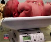 Mississippi mom Lauren Flaugher thought the scale, which only went up to 12 pounds, was broken when a midwife told her that her son, Finn, was too big to be weighed just after being born. Coming in at 13 pounds, the newborn is ready to take on the world!