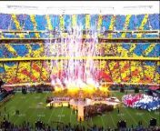 Coldplay performed at the Super Bowl 50 Halftime Show on Sunday with Beyonce and Bruno Mars.