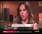 Mexican journalist Carmen Aristegui, Kate del Castillo talks about his relationship with El Chapo Guzman