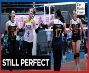 UST escapes Ateneo in 5-set thriller at UAAP women&#39;s volleyball&#60;br/&#62;&#60;br/&#62;The UST Golden Tigresses repeated over the Ateneo Blue Eagles with a thrilling 25-15, 27-25, 23-25, 28-26, 15-13 five-set win to stay perfect at 8-0 in the UAAP Season 86 women&#39;s volleyball tournament at the Smart Araneta Coliseum on Wednesday, March 20, 2024. The Blue Eagles dropped to 2-6, sixth in the league.&#60;br/&#62;&#60;br/&#62;Video by Niel Victor Masoy&#60;br/&#62;&#60;br/&#62;Subscribe to The Manila Times Channel - https://tmt.ph/YTSubscribe&#60;br/&#62; &#60;br/&#62;Visit our website at https://www.manilatimes.net&#60;br/&#62; &#60;br/&#62; &#60;br/&#62;Follow us: &#60;br/&#62;Facebook - https://tmt.ph/facebook&#60;br/&#62; &#60;br/&#62;Instagram - https://tmt.ph/instagram&#60;br/&#62; &#60;br/&#62;Twitter - https://tmt.ph/twitter&#60;br/&#62; &#60;br/&#62;DailyMotion - https://tmt.ph/dailymotion&#60;br/&#62; &#60;br/&#62; &#60;br/&#62;Subscribe to our Digital Edition - https://tmt.ph/digital&#60;br/&#62; &#60;br/&#62; &#60;br/&#62;Check out our Podcasts: &#60;br/&#62;Spotify - https://tmt.ph/spotify&#60;br/&#62; &#60;br/&#62;Apple Podcasts - https://tmt.ph/applepodcasts&#60;br/&#62; &#60;br/&#62;Amazon Music - https://tmt.ph/amazonmusic&#60;br/&#62; &#60;br/&#62;Deezer: https://tmt.ph/deezer&#60;br/&#62;&#60;br/&#62;Tune In: https://tmt.ph/tunein&#60;br/&#62;&#60;br/&#62;#themanilatimes &#60;br/&#62;#philippines&#60;br/&#62;#volleyball &#60;br/&#62;#sports&#60;br/&#62;