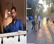 Salman Khan House Firing: The family made a big decision, Now Salman will not come to the balcony. Shooters also get seen in CCTV video after firing outside Bhaijaan&#39;s house. This morning, Gunshots were heard outside Salman Khan&#39;s Galaxy Apartment, a dangerous attack after Bishnoi&#39;s threat. Watch video to know more &#60;br/&#62; &#60;br/&#62;#SalmanKhan #SalmanKhanGunFiring #SalmanKhanThreats &#60;br/&#62;~PR.132~