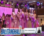 Oozing with confidence ang Miss Universe Philippines 2024 candidates!&#60;br/&#62;&#60;br/&#62;&#60;br/&#62;Balitanghali is the daily noontime newscast of GTV anchored by Raffy Tima and Connie Sison. It airs Mondays to Fridays at 10:30 AM (PHL Time). For more videos from Balitanghali, visit http://www.gmanews.tv/balitanghali.&#60;br/&#62;&#60;br/&#62;#GMAIntegratedNews #KapusoStream&#60;br/&#62;&#60;br/&#62;Breaking news and stories from the Philippines and abroad:&#60;br/&#62;GMA Integrated News Portal: http://www.gmanews.tv&#60;br/&#62;Facebook: http://www.facebook.com/gmanews&#60;br/&#62;TikTok: https://www.tiktok.com/@gmanews&#60;br/&#62;Twitter: http://www.twitter.com/gmanews&#60;br/&#62;Instagram: http://www.instagram.com/gmanews&#60;br/&#62;&#60;br/&#62;GMA Network Kapuso programs on GMA Pinoy TV: https://gmapinoytv.com/subscribe