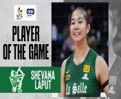 UAAP Player of the Game Highlights: Shevana Laput steps up in Angel Canino's absence as La Salle holds off UP from angel rangel porn