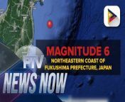Magnitude 6.0 quake shakes northeast Japan, no tsunami alert;&#60;br/&#62;&#60;br/&#62;Daytime fire at Istanbul nightclub kills at least 29 people;&#60;br/&#62;&#60;br/&#62;Logon: Cloud-based data watching volcanoes