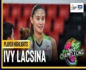 PVL Player of the Game Highlights: Ivy Lacsina lights up path for Nxled from ivy leveller