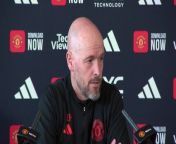 Manchester United boss Erik Ten Hag on the importance of Harry Maguire this season amidst their defensive injury crisis as they prepare to face Bournemouth&#60;br/&#62;Manchester, UK