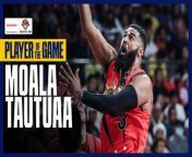 PBA Player of the Game Highlights: Mo Tautuaa's huge 4th quarter showing propels San Miguel past Terrafirma from huge beautyfull