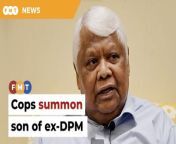Tamrin Ghafar is expected to have his statement taken by the police next Tuesday over comments about DAP ruling the country in 10 years and the fate of the Malays.&#60;br/&#62;&#60;br/&#62;Read More: https://www.freemalaysiatoday.com/category/nation/2024/04/10/son-of-ex-deputy-prime-minister-summoned-by-cops-over-blog-post/&#60;br/&#62;&#60;br/&#62;Laporan Lanjut: https://www.freemalaysiatoday.com/category/bahasa/tempatan/2024/04/10/anak-ghafar-baba-dipanggil-polis-berhubung-catatan-blog-berkait-dap/&#60;br/&#62;&#60;br/&#62;Free Malaysia Today is an independent, bi-lingual news portal with a focus on Malaysian current affairs.&#60;br/&#62;&#60;br/&#62;Subscribe to our channel - http://bit.ly/2Qo08ry&#60;br/&#62;------------------------------------------------------------------------------------------------------------------------------------------------------&#60;br/&#62;Check us out at https://www.freemalaysiatoday.com&#60;br/&#62;Follow FMT on Facebook: https://bit.ly/49JJoo5&#60;br/&#62;Follow FMT on Dailymotion: https://bit.ly/2WGITHM&#60;br/&#62;Follow FMT on X: https://bit.ly/48zARSW &#60;br/&#62;Follow FMT on Instagram: https://bit.ly/48Cq76h&#60;br/&#62;Follow FMT on TikTok : https://bit.ly/3uKuQFp&#60;br/&#62;Follow FMT Berita on TikTok: https://bit.ly/48vpnQG &#60;br/&#62;Follow FMT Telegram - https://bit.ly/42VyzMX&#60;br/&#62;Follow FMT LinkedIn - https://bit.ly/42YytEb&#60;br/&#62;Follow FMT Lifestyle on Instagram: https://bit.ly/42WrsUj&#60;br/&#62;Follow FMT on WhatsApp: https://bit.ly/49GMbxW &#60;br/&#62;------------------------------------------------------------------------------------------------------------------------------------------------------&#60;br/&#62;Download FMT News App:&#60;br/&#62;Google Play – http://bit.ly/2YSuV46&#60;br/&#62;App Store – https://apple.co/2HNH7gZ&#60;br/&#62;Huawei AppGallery - https://bit.ly/2D2OpNP&#60;br/&#62;&#60;br/&#62;#FMTNews #TamrinGhafar #DAP #ZaidIbrahim