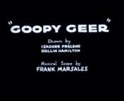 Goopy Geer _ Full Cartoon Episode from queenie gee