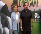 https://www.maximotv.com &#60;br/&#62;B-roll footage: Yadi Valerio and Emilio Rivera on the green carpet at &#39;The Long Game&#39; screening event at the Ricardo Montalbán Theatre in Los Angeles, California, USA, on Wednesday, April 10, 2024. &#39;The Long Game&#39; opens in theaters on April 12th. This video is only available for editorial use in all media and worldwide. To ensure compliance and proper licensing of this video, please contact us. ©MaximoTV