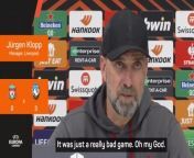 “It was just a really bad game, oh my God” -Klopp from bad bhabie sex