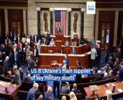 Ukrainian President Volodymyr Zelenskyy and other European leaders have applauded the US for passing a vital €89 billion aid bill which has been struggling to make it through the House of Representatives for months.