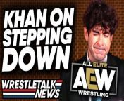 Do you think Tony Khan will step down soon? Let us know in the comments!&#60;br/&#62;The Rise &amp; Rise of The Rockhttps://youtu.be/09KwOz0kXMU&#60;br/&#62;More wrestling news on https://wrestletalk.com/&#60;br/&#62;Unlock the secrets to working in professional wrestling, sign up to https://www.wrestlingmasterclass.com/&#60;br/&#62;0:00 - Coming up...&#60;br/&#62;0:22 - Tony Khan On Stepping Down As AEW Booker&#60;br/&#62;4:53 - Tony Khan On Airing CM Punk Footage&#60;br/&#62;8:05 - AEW Unifying Titles&#60;br/&#62;9:12 - Major WWE Overhaul&#60;br/&#62;Major WWE Overhaul, Tony Khan On AEW CM Punk Footage &#124; WrestleTalk&#60;br/&#62;#WWE #TonyKhan #AEW&#60;br/&#62;&#60;br/&#62;Subscribe to WrestleTalk Podcasts https://bit.ly/3pEAEIu&#60;br/&#62;Subscribe to partsFUNknown for lists, fantasy booking &amp; morehttps://bit.ly/32JJsCv&#60;br/&#62;Subscribe to NoRollsBarredhttps://www.youtube.com/channel/UC5UQPZe-8v4_UP1uxi4Mv6A&#60;br/&#62;Subscribe to WrestleTalkhttps://bit.ly/3gKdNK3&#60;br/&#62;SUBSCRIBE TO THEM ALL! Make sure to enable ALL push notifications!&#60;br/&#62;&#60;br/&#62;Watch the latest wrestling news: https://shorturl.at/pAIV3&#60;br/&#62;Buy WrestleTalk Merch here! https://wrestleshop.com/ &#60;br/&#62;&#60;br/&#62;Follow WrestleTalk:&#60;br/&#62;Twitter: https://twitter.com/_WrestleTalk&#60;br/&#62;Facebook: https://www.facebook.com/WrestleTalk.Official&#60;br/&#62;Patreon: https://goo.gl/2yuJpo&#60;br/&#62;WrestleTalk Podcast on iTunes: https://goo.gl/7advjX&#60;br/&#62;WrestleTalk Podcast on Spotify: https://spoti.fi/3uKx6HD&#60;br/&#62;&#60;br/&#62;About WrestleTalk:&#60;br/&#62;Welcome to the official WrestleTalk YouTube channel! WrestleTalk covers the sport of professional wrestling - including WWE TV shows (both WWE Raw &amp; WWE SmackDown LIVE), PPVs (such as Royal Rumble, WrestleMania &amp; SummerSlam), AEW All Elite Wrestling, Impact Wrestling, ROH, New Japan, and more. Subscribe and enable ALL notifications for the latest wrestling WWE reviews and wrestling news.&#60;br/&#62;&#60;br/&#62;Sources used for research:&#60;br/&#62;https://www.cagesideseats.com/aew/2024/4/19/24134628/aew-collision-rampage-double-header-lineup-dynasty-go-home-rvd-return-special-match-420-day-high-fly&#60;br/&#62;https://www.cagesideseats.com/aew/2024/4/18/24134046/aew-dynasty-ppv-match-card-lineup-updated-two-new-pre-show-matches-trent-sydal-orange-shibata-shane &#60;br/&#62;https://wrestletalk.com/news/aew-championships-big-change-confirmed/ &#60;br/&#62;https://wrestletalk.com/news/aew-dynamite-dynasty-go-home-ratings/ &#60;br/&#62;https://www.cagesideseats.com/aew/2024/4/18/24134270/tony-khan-comments-cm-punk-jack-perry-backstage-fight-footage-camera-ratings-stunt-tbs-network-happy &#60;br/&#62;https://www.cagesideseats.com/2024/4/19/24134543/rumor-roundup-aew-billions-value-gulak-rousey-accusation-erick-rowan-wwe-return-azm-dynasty-ple-khan&#60;br/&#62;https://wrestletalk.com/news/tony-khan-discusses-stepping-down-aew-booker/ &#60;br/&#62;https://www.wrestlezone.com/news/1465476-nick-khan-elaborates-on-keeping-certain-wwe-premium-live-events-in-north-america &#60;br/&#62;https://www.cagesideseats.com/2024/4/19/24134543/rumor-roundup-aew-billions-value-gulak-rousey-accusation-erick-rowan-wwe-return-azm-dynasty-ple-khan&#60;br/&#62;https://www.wrestlezone.com/news/1465621-report-wwe-has-discussed-hosting-wrestlemania-in-may &#60;br/&#62;&#60;br/&#62;