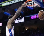 76ers' Joel Embiid's Fitness Woes Plague 76ers | NBA Playoffs from tangen på kanten