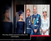 The Duke of Sussex recently updated his housing records, stating that his “New Country/State Usually Resident” is now the US, according to documents obtained by the Daily Mail.&#60;br/&#62;&#60;br/&#62;Although the documents — submitted by Companies House for Harry’s eco-travel venture, Travalyst — were filed on Wednesday, Harry notably listed the “date of change” as June 29, 2023.&#60;br/&#62;&#60;br/&#62;Harry and his wife, Meghan Markle, officially moved out of their home in the United Kingdom on June 28 — three months after King Charles III evicted them from the property, known as Frogmore Cottage.