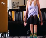 Not feeling a trip to the gym but still want to kick your butt into shape? Here are three workouts you can do without getting off the couch.