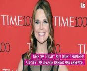 Today&#39;s Savannah Guthrie Is Taking &#39;Time Off&#39;