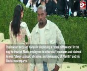 Kanye West is being sued for racial discrimination by a security guard who alleged he was fired for refusing to shave off his dreadlocks.
