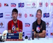 Interview with Best Player June Mar Fajardo and Coach Jorge Gallent [Apr. 28, 2024] from 10 june surya grahan time in india