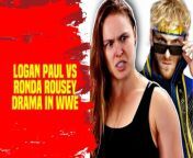 Logan Paul vs Ronda Rousey drama in WWE! Who got preferential treatment? #WWE #LoganPaul #RondaRousey #Drama