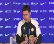 Chelsea boss Mauricio Pochettino confirmed Cole Palmer should be fit for their clash with Aston Villa but that Levi Colwill and Reece James aren&#39;t quite ready to return&#60;br/&#62;Cobham, London, UK