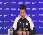 Chelsea boss Mauricio Pochettino on Cole Palmer&#39;s return, the lack of character shown in their humiliating defeat to Arsenal and the challenge posed by Aston Villa&#60;br/&#62;Cobham, London, UK