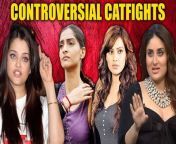 Bollywood Actresses And Their Cat Fights Zeenat Aman-Mumtaz, Kareena-Bipasha, Sonam-Aishwarya