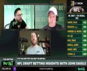 John Daigle of Establish The Run joins Nick and Ken with his favorite NFL Draft Bets!