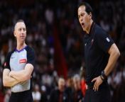 Erik Spoelstra Comments on Intense NBA Playoff Series from ls fl