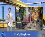 A fire department in Eastern Taiwan has deployed the country&#39;s first remote-controlled firefighting robot, one of a fleet it plans to roll out throughout this year. Officials hope the robots will help boost firefighter safety, keeping them out of high-risk situations.