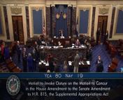 The Senate voted overwhelmingly Tuesday to move ahead with &#36;95 billion in war aid to Ukraine, Israel and Taiwan, bringing the bill to the brink of passage after months of delays and contentious internal debate over how involved the United States should be abroad.