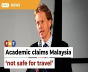 Bruce Gilley says he has left Malaysia, citing safety concerns, and criticises the government following backlash over remarks made during a talk at Universiti Malaya.&#60;br/&#62;&#60;br/&#62;Read More: &#60;br/&#62;https://www.freemalaysiatoday.com/category/nation/2024/04/25/malaysia-not-safe-for-travel-now-academic-gilley-says-after-um-storm/&#60;br/&#62;&#60;br/&#62;Laporan Lanjut: &#60;br/&#62;https://www.freemalaysiatoday.com/category/bahasa/tempatan/2024/04/25/tak-selamat-ke-malaysia-sekarang-kata-ahli-akademik-as-selepas-dikecam/&#60;br/&#62;&#60;br/&#62;Free Malaysia Today is an independent, bi-lingual news portal with a focus on Malaysian current affairs.&#60;br/&#62;&#60;br/&#62;Subscribe to our channel - http://bit.ly/2Qo08ry&#60;br/&#62;------------------------------------------------------------------------------------------------------------------------------------------------------&#60;br/&#62;Check us out at https://www.freemalaysiatoday.com&#60;br/&#62;Follow FMT on Facebook: https://bit.ly/49JJoo5&#60;br/&#62;Follow FMT on Dailymotion: https://bit.ly/2WGITHM&#60;br/&#62;Follow FMT on X: https://bit.ly/48zARSW &#60;br/&#62;Follow FMT on Instagram: https://bit.ly/48Cq76h&#60;br/&#62;Follow FMT on TikTok : https://bit.ly/3uKuQFp&#60;br/&#62;Follow FMT Berita on TikTok: https://bit.ly/48vpnQG &#60;br/&#62;Follow FMT Telegram - https://bit.ly/42VyzMX&#60;br/&#62;Follow FMT LinkedIn - https://bit.ly/42YytEb&#60;br/&#62;Follow FMT Lifestyle on Instagram: https://bit.ly/42WrsUj&#60;br/&#62;Follow FMT on WhatsApp: https://bit.ly/49GMbxW &#60;br/&#62;------------------------------------------------------------------------------------------------------------------------------------------------------&#60;br/&#62;Download FMT News App:&#60;br/&#62;Google Play – http://bit.ly/2YSuV46&#60;br/&#62;App Store – https://apple.co/2HNH7gZ&#60;br/&#62;Huawei AppGallery - https://bit.ly/2D2OpNP&#60;br/&#62;&#60;br/&#62;#FMTNews #BruceGilley #UM #GoFundMe