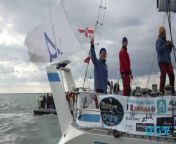 Triana (66), skippered by Jean d&#39;Arthuys, finished their epic circumnavigation at 16:25 UTC on 23rd April. Bittersweet success for the long time IRC leader, just missing out on the Overall IRC Gold to Maiden’s UK (03) all-female crew by one day. &#60;br/&#62; &#60;br/&#62; @robhavill &#60;br/&#62;