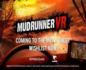 Check out the MudRunner VR trailer! MudRunner VR is a VR version of the classic MudRunner experience of off-road driving developed by Saber Interactive. Players will get behind the wheel of eight unique, heavy-duty vehicles, each with its own distinct attributes and equipment as well as cosmetic variations all in virtual reality. Battle against the forces of nature with the latest in human-made automotive technology at your fingertips and complete objectives across a wide array of biomes.