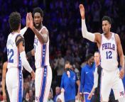 Philadelphia 76ers are Mounting a Comeback vs New York Knicks from bengali rape pa