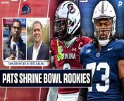 Taylor Kyles from CLNS Media is joined by Shrine Bowl Director of Football Ops and Player Personnel to discuss what Shrine Bowl participants Caedan Wallace, Marcellas Dial, and Deshaun Fenwick bring to the Patriots.&#60;br/&#62;&#60;br/&#62;This episode of the Patriots Daily Podcast is brought to you by:&#60;br/&#62;&#60;br/&#62;Prize Picks! Get in on the excitement with PrizePicks, America’s No. 1 Fantasy Sports App, where you can turn your hoops knowledge into serious cash. Download the app today and use code CLNS for a first deposit match up to &#36;100! Pick more. Pick less. It’s that Easy! Go to https://PrizePicks.com/CLNS&#60;br/&#62;&#60;br/&#62;Take the guesswork out of buying NBA tickets with Gametime. Download the Gametime app, create an account, and use code CLNS for &#36;20 off your first purchase. Download Gametime today. Last minute tickets. Lowest Price. Guaranteed. Terms apply.&#60;br/&#62;&#60;br/&#62;#Patriots #NFL #NewEnglandPatriots