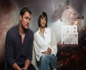 The stars defended their polarising director&#39;s vision for Rebel Moon: Part 2. Report by Nelsonj. Like us on Facebook at http://www.facebook.com/itn and follow us on Twitter at http://twitter.com/itn