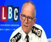 Met Commissioner Mark Rowley detailed the Hainault sword attack minute-by-minute.Source: LBC