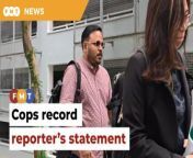 Ram Anand spent approximately two hours at the Bukit Aman police headquarters today.&#60;br/&#62;&#60;br/&#62;Read More: &#60;br/&#62;https://www.freemalaysiatoday.com/category/nation/2024/05/06/journalist-gives-statement-on-casino-article/&#60;br/&#62;&#60;br/&#62;Laporan Lanjut: &#60;br/&#62;https://www.freemalaysiatoday.com/category/bahasa/tempatan/2024/05/06/kasino-forest-city-wartawan-selesai-beri-keterangan/&#60;br/&#62;&#60;br/&#62;Free Malaysia Today is an independent, bi-lingual news portal with a focus on Malaysian current affairs.&#60;br/&#62;&#60;br/&#62;Subscribe to our channel - http://bit.ly/2Qo08ry&#60;br/&#62;------------------------------------------------------------------------------------------------------------------------------------------------------&#60;br/&#62;Check us out at https://www.freemalaysiatoday.com&#60;br/&#62;Follow FMT on Facebook: https://bit.ly/49JJoo5&#60;br/&#62;Follow FMT on Dailymotion: https://bit.ly/2WGITHM&#60;br/&#62;Follow FMT on X: https://bit.ly/48zARSW &#60;br/&#62;Follow FMT on Instagram: https://bit.ly/48Cq76h&#60;br/&#62;Follow FMT on TikTok : https://bit.ly/3uKuQFp&#60;br/&#62;Follow FMT Berita on TikTok: https://bit.ly/48vpnQG &#60;br/&#62;Follow FMT Telegram - https://bit.ly/42VyzMX&#60;br/&#62;Follow FMT LinkedIn - https://bit.ly/42YytEb&#60;br/&#62;Follow FMT Lifestyle on Instagram: https://bit.ly/42WrsUj&#60;br/&#62;Follow FMT on WhatsApp: https://bit.ly/49GMbxW &#60;br/&#62;------------------------------------------------------------------------------------------------------------------------------------------------------&#60;br/&#62;Download FMT News App:&#60;br/&#62;Google Play – http://bit.ly/2YSuV46&#60;br/&#62;App Store – https://apple.co/2HNH7gZ&#60;br/&#62;Huawei AppGallery - https://bit.ly/2D2OpNP&#60;br/&#62;&#60;br/&#62;#FMTNews #BloombergReporter #Casino #ForestCity #AnwarIbrahim