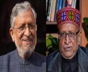 Former Bihar Deputy Chief Minister, Sushil Kumar Modi, passed away at the age of 72 due to cancer. In April this year, Sushil Modi revealed that he was suffering from cancer and that he would not contest the Lok Sabha elections 2024 due to the same. Watch video to know more... &#60;br/&#62; &#60;br/&#62;#SushilKumarModi #SushilKumarModinews #filmibeat &#60;br/&#62;&#60;br/&#62;~PR.133~ED.141~