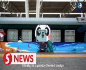 The newly launched panda-themed tourist train in China offers a unique transnational travel adventure from Guiyang to Laos.&#60;br/&#62;&#60;br/&#62;WATCH MORE: https://thestartv.com/c/news&#60;br/&#62;SUBSCRIBE: https://cutt.ly/TheStar&#60;br/&#62;LIKE: https://fb.com/TheStarOnline
