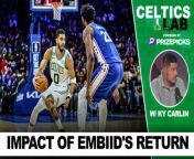 The Boston Celtics have all but locked up the top spot in the league, as well as home court in the East heading into the 2024 NBA Playoffs. Everything seems to be aligning for Boston to make a deep postseason run fans hope ends in a title.&#60;br/&#62;&#60;br/&#62;At least, save one. It seems the path back to the finals might have just gotten considerably tougher for the Celtics with word that Philadelphia 76ers big man Joel Embiid is set to return to the court. The perennial MVP candidate will have to play his way into shape as the regular season winds down, but at least as things stands at the time of writing, the Sixers are the leading candidates to face Boston in the first round.&#60;br/&#62;&#60;br/&#62;To find out where Embiid and Co. are in terms of health and play, the hosts of the &#92;