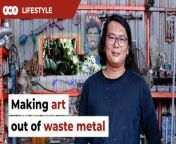 Artist William Koong sees waste metal as materials waiting to be transformed into impressive sculptures.&#60;br/&#62;&#60;br/&#62;Story by: Toon Kit Yi&#60;br/&#62;Shot by: Muhaimin Marwan&#60;br/&#62;Presented by: Dinesh Kumar Maganathan&#60;br/&#62;Edited by: Aisha Husaini &#60;br/&#62;&#60;br/&#62;Read More: https://www.freemalaysiatoday.com/category/leisure/2024/03/31/william-transforms-waste-metal-into-works-of-art/&#60;br/&#62;&#60;br/&#62;&#60;br/&#62;Free Malaysia Today is an independent, bi-lingual news portal with a focus on Malaysian current affairs.&#60;br/&#62;&#60;br/&#62;Subscribe to our channel - http://bit.ly/2Qo08ry&#60;br/&#62;------------------------------------------------------------------------------------------------------------------------------------------------------&#60;br/&#62;Check us out at https://www.freemalaysiatoday.com&#60;br/&#62;Follow FMT on Facebook: https://bit.ly/49JJoo5&#60;br/&#62;Follow FMT on Dailymotion: https://bit.ly/2WGITHM&#60;br/&#62;Follow FMT on X: https://bit.ly/48zARSW &#60;br/&#62;Follow FMT on Instagram: https://bit.ly/48Cq76h&#60;br/&#62;Follow FMT on TikTok : https://bit.ly/3uKuQFp&#60;br/&#62;Follow FMT Berita on TikTok: https://bit.ly/48vpnQG &#60;br/&#62;Follow FMT Telegram - https://bit.ly/42VyzMX&#60;br/&#62;Follow FMT LinkedIn - https://bit.ly/42YytEb&#60;br/&#62;Follow FMT Lifestyle on Instagram: https://bit.ly/42WrsUj&#60;br/&#62;Follow FMT on WhatsApp: https://bit.ly/49GMbxW &#60;br/&#62;------------------------------------------------------------------------------------------------------------------------------------------------------&#60;br/&#62;Download FMT News App:&#60;br/&#62;Google Play – http://bit.ly/2YSuV46&#60;br/&#62;App Store – https://apple.co/2HNH7gZ&#60;br/&#62;Huawei AppGallery - https://bit.ly/2D2OpNP&#60;br/&#62; &#60;br/&#62;#FMTLifestyle #WilliamKoong #GhettoPlayground #Sculptor #WasteMetal #Art