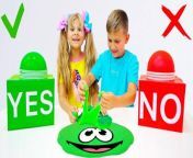 Diana and Roma have fun playing Yes or No Challenge. They need to answer Yes or No to an action unknown to them. It can be something pleasant or not very tasty or not tasty, will they be able to guess? A fun family game to cheer up!&#60;br/&#62;Thanks for watching!