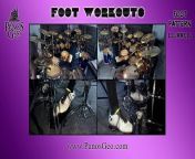 Visit my Official Website &#124; https://www.panosgeo.com&#60;br/&#62;&#60;br/&#62;Here is Part 256 of the ‘Foot Workouts’ series!&#60;br/&#62;&#60;br/&#62;In this video, I keep a steady back-beat with my hands, and play the twenty fourth 8-note pattern (LLLRRLLL - left / left / left / right / right / left / left / left) with my feet, at 60bpm at first, and then a little bit faster, at 80bpm.&#60;br/&#62;&#60;br/&#62;The entire series was recorded and filmed at my home studio in Thessaloniki, Greece.&#60;br/&#62;&#60;br/&#62;Recording, Mixing, Filming, and Video Editing by Panos Geo&#60;br/&#62;&#60;br/&#62;‘Panos Geo’ logo by Vasilis Georgiou at Halo Creative Design Lab&#60;br/&#62;Instagram &#124; https://bit.ly/30uPeaW&#60;br/&#62;&#60;br/&#62;‘Foot Workouts’ logo by Angel Wolf-Black&#60;br/&#62;Facebook &#124; https://bit.ly/3drwUqP&#60;br/&#62;&#60;br/&#62;Check out the entire ‘Foot Workouts’ series in this playlist:&#60;br/&#62;https://bit.ly/3hcuPCV&#60;br/&#62;&#60;br/&#62;Thank you so much for your support! If you like this video, leave a like, share it with your friends, and follow my channel for more!