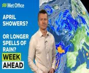 This week the weather will continue to be unsettled with multiple low pressure systems to the southwest of the UK, each bringing wet and windy weather with some sunny spells and showers to follow.Bringing you this week’s weather forecast is Greg Dewhurst.