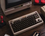 8BitDo Retro Mechanical Keyboard - C64 Edition from retro funny